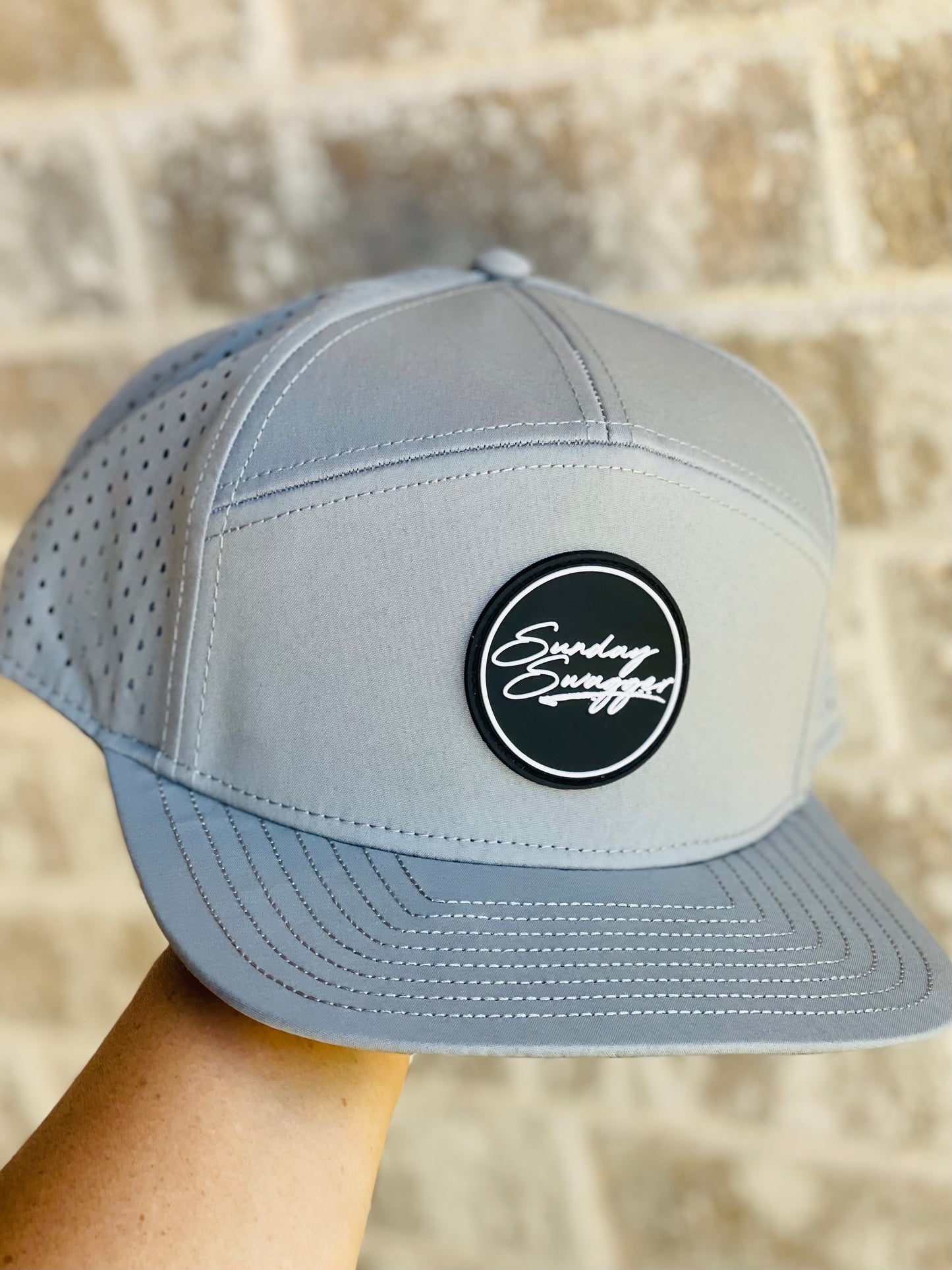 Gray Flat Bill x Sunday Swagger