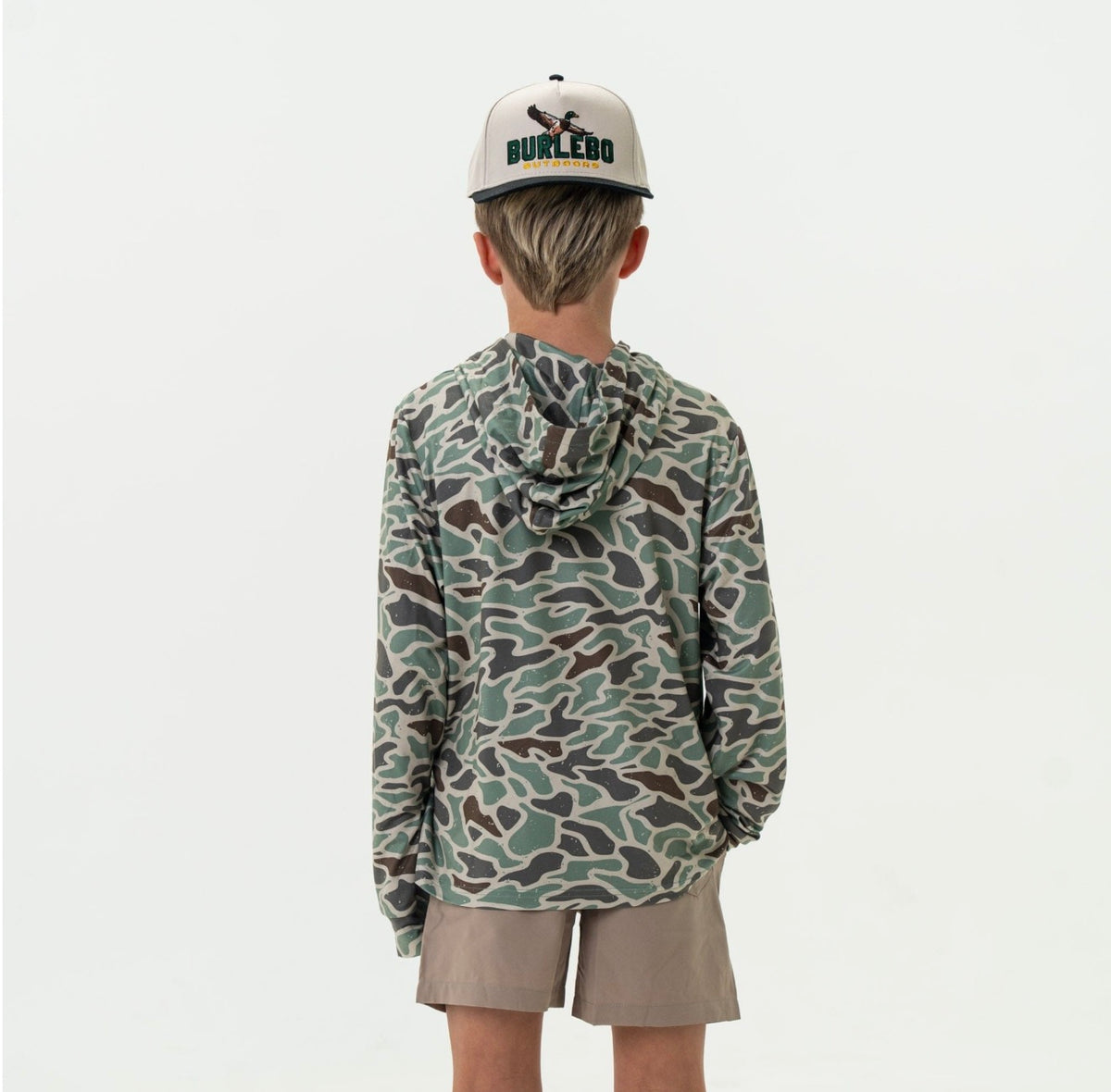 Kids Retro Duck Camo Hoodie
