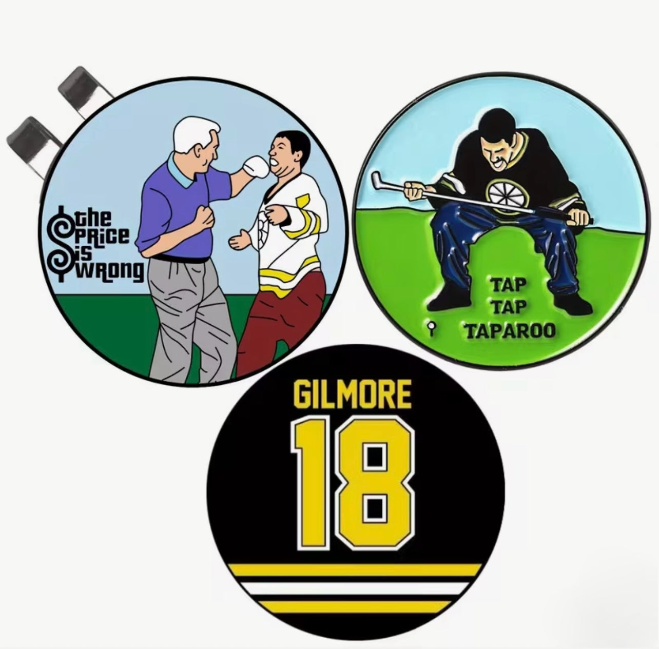 Set of 3 Ball Markers-Gilmore