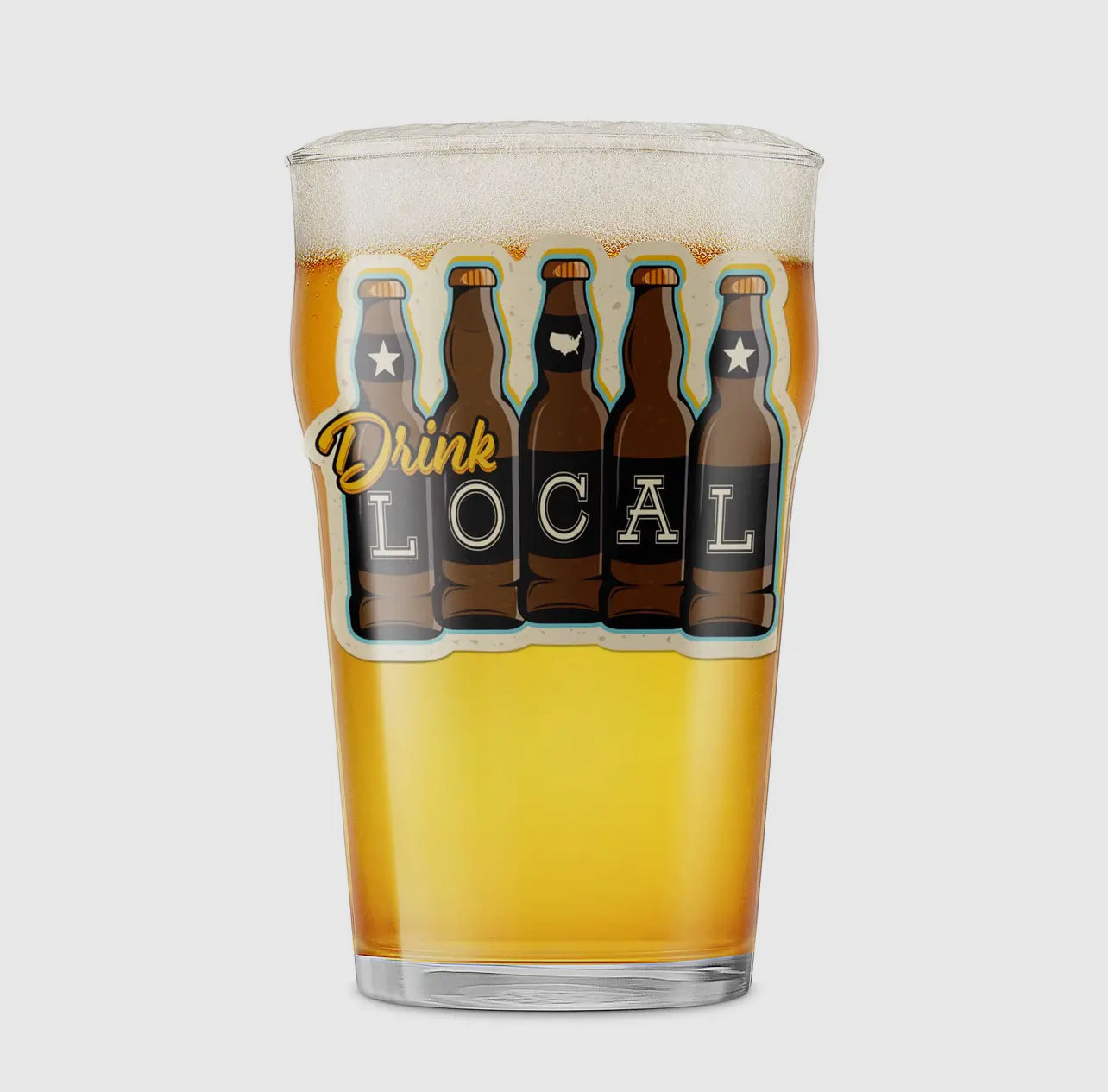 Drink Local Sticker