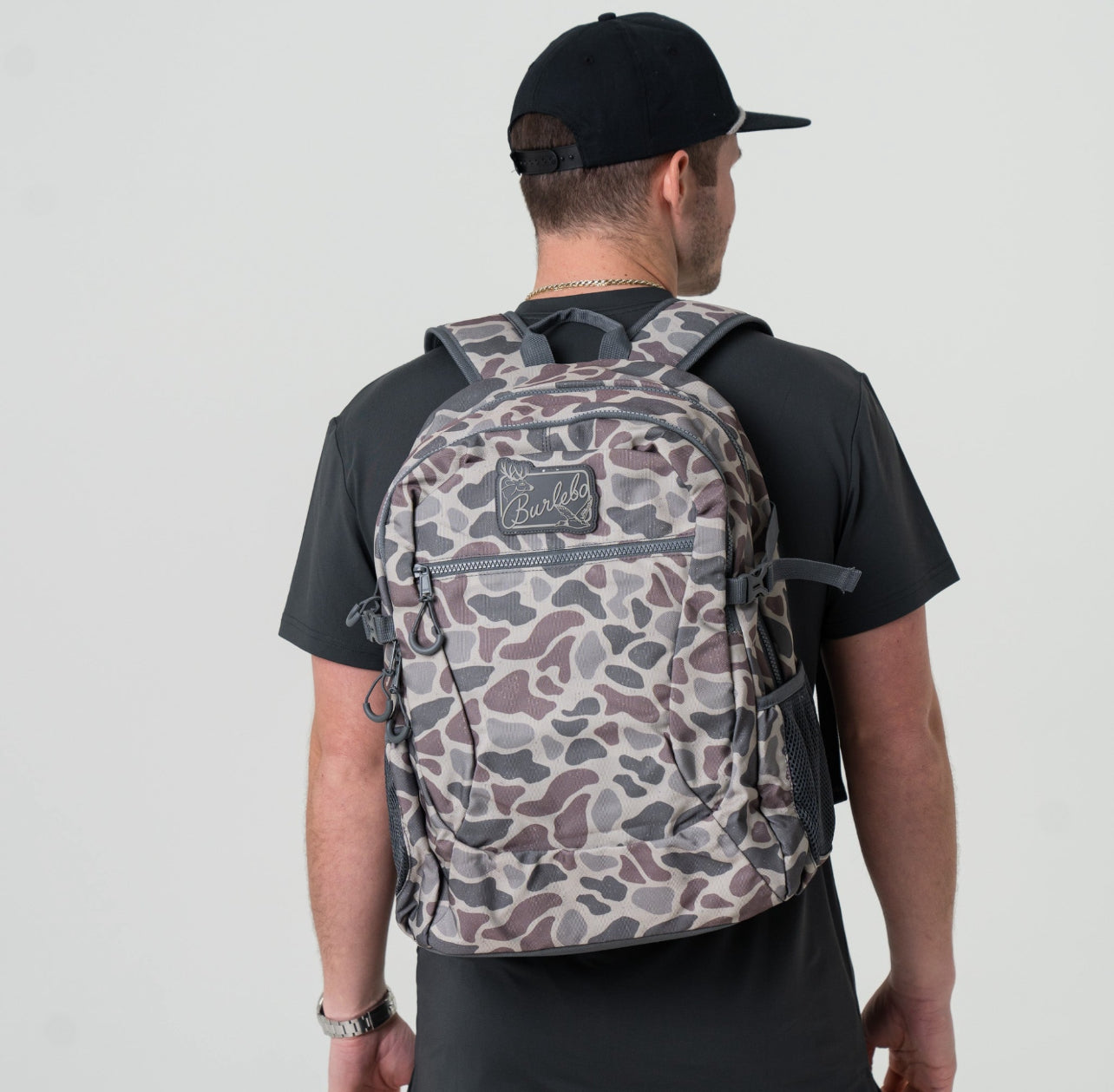 Classic Deer Camo Backpack x Burlebo
