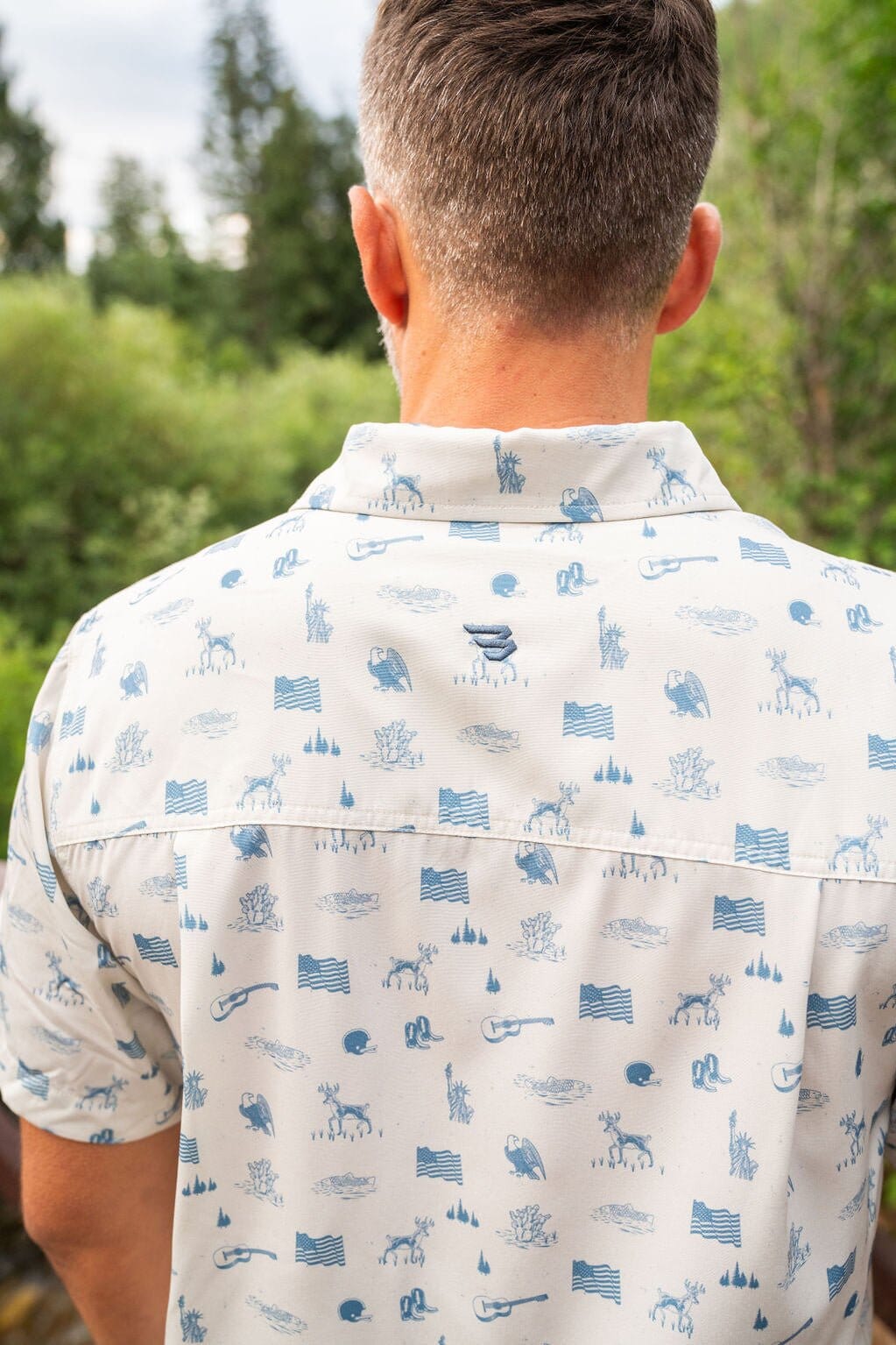 America The Great Button Up