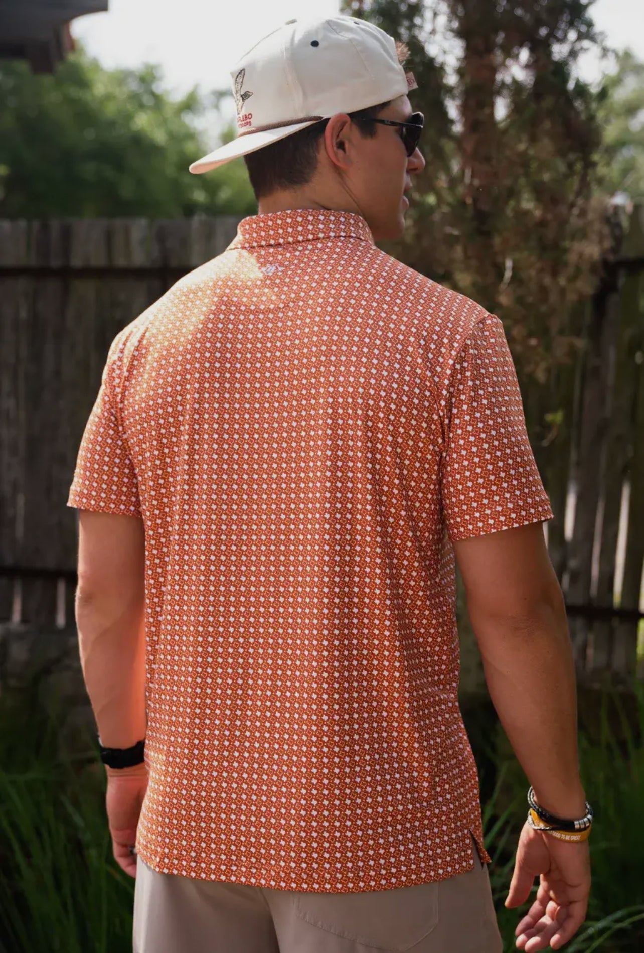 Texas Orange Polo x Burlebo