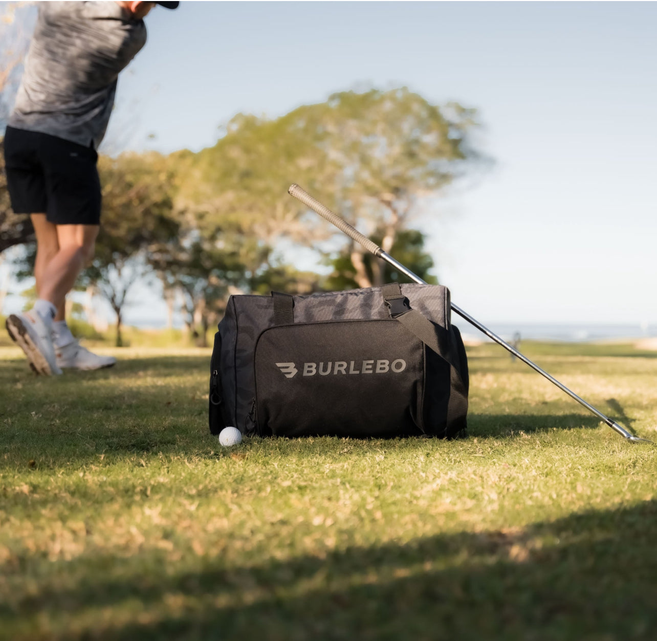 Black Camo Cooler Bag x Burlebo