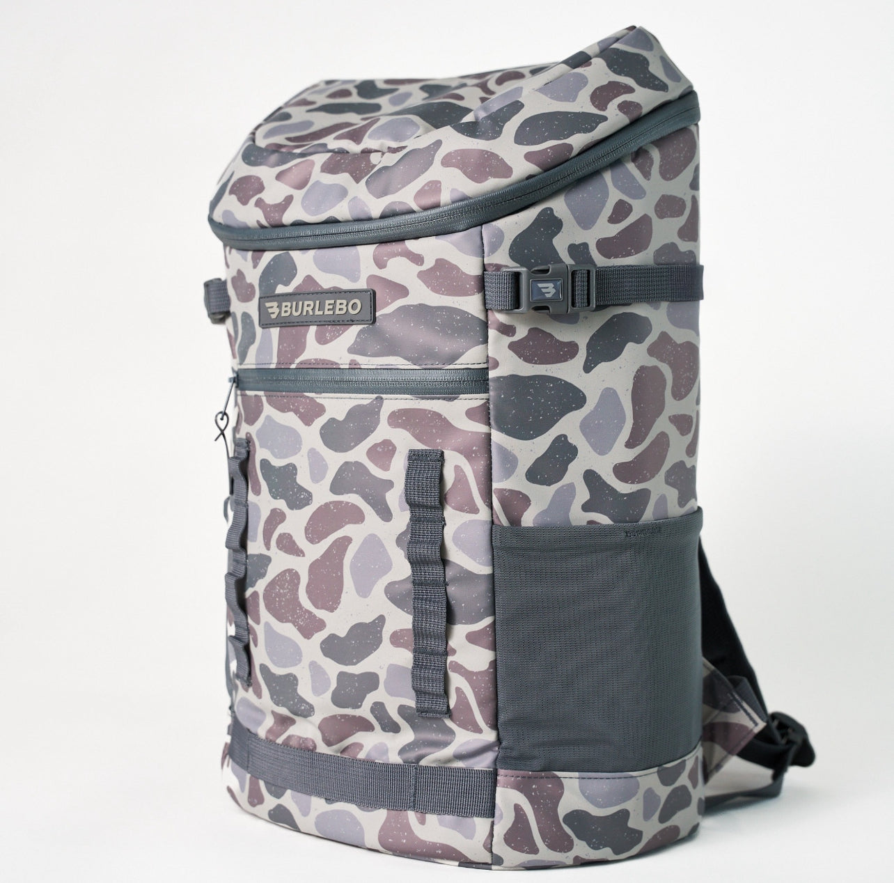Classic Deer Camo Backpack Cooler x Burlebo