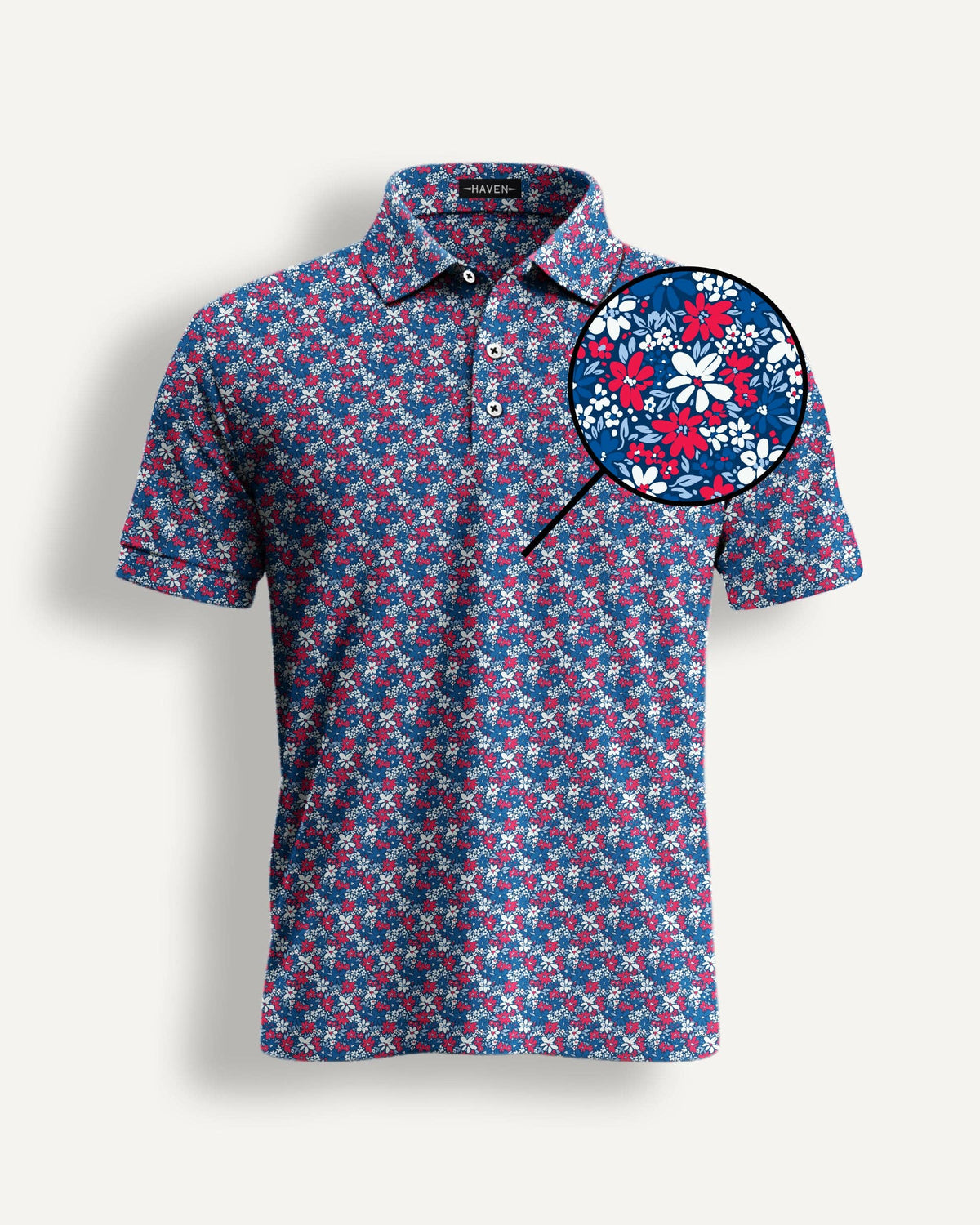 Red White & Bloom - Polo
