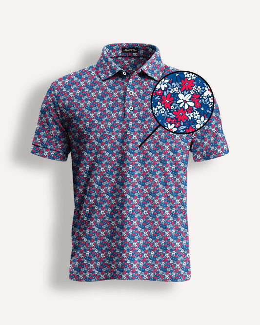 Red White & Bloom - Polo