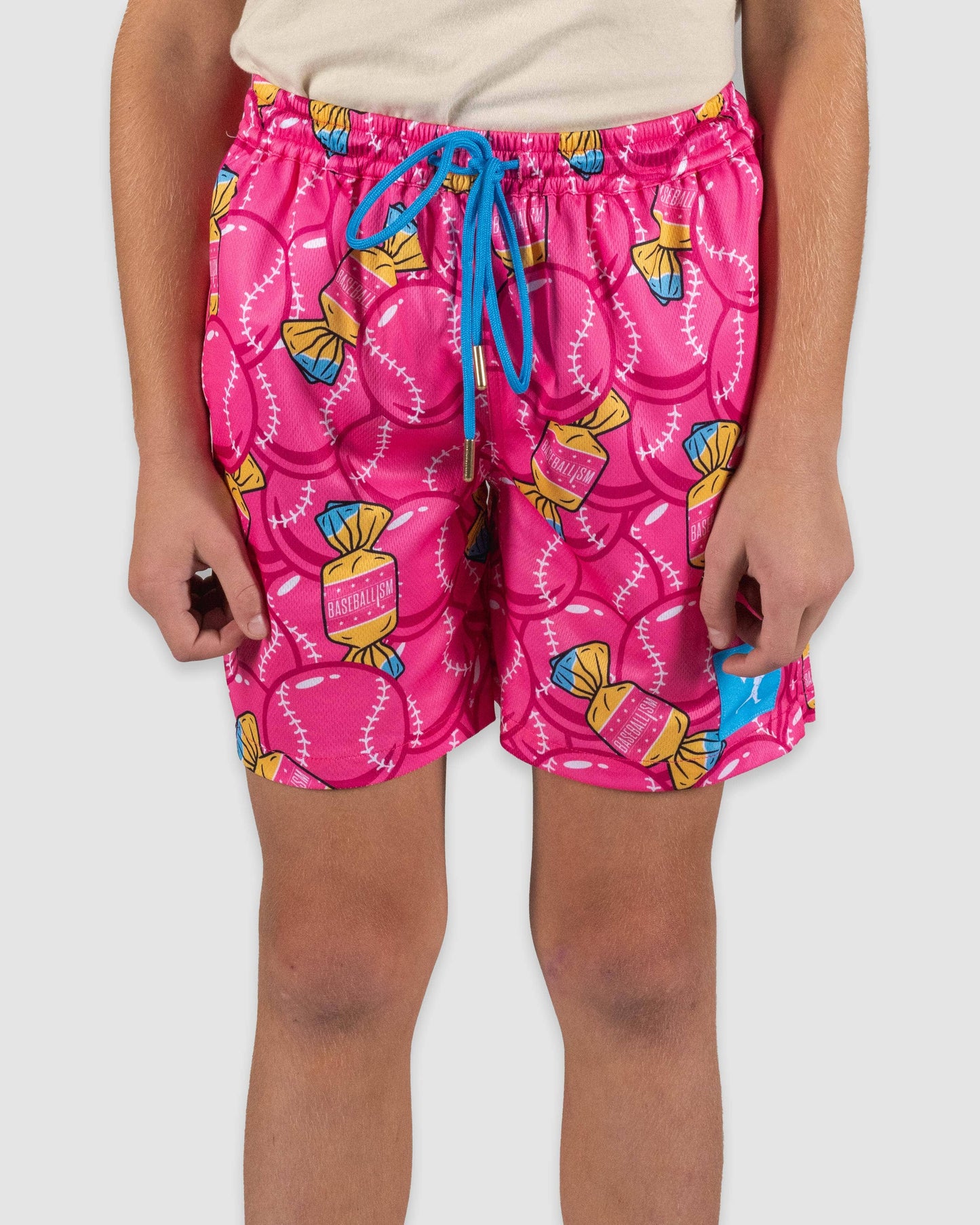 Bubbles and Doubles Mesh Shorts - Youth