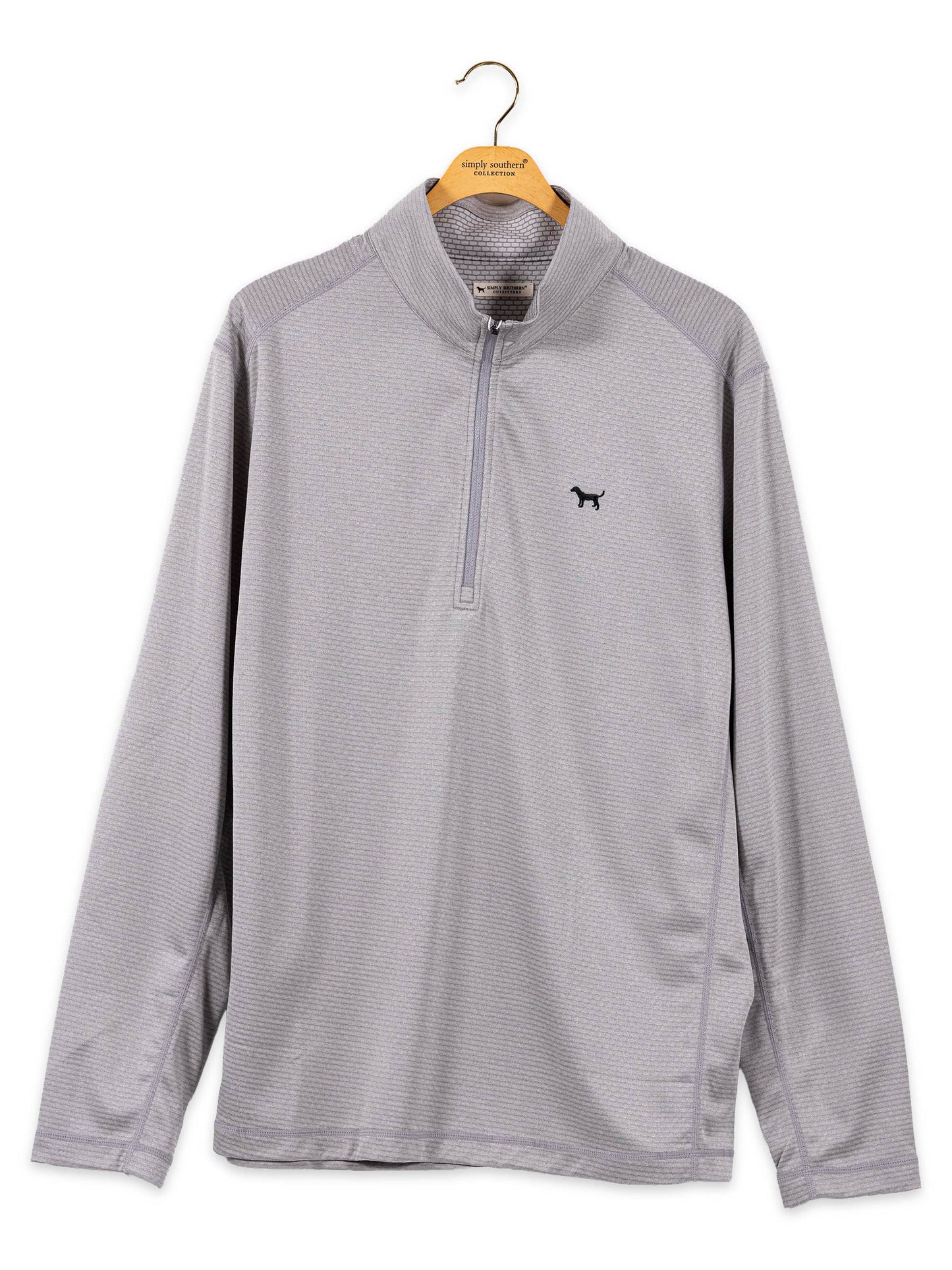 SS Tech Quarter Zip-Ash