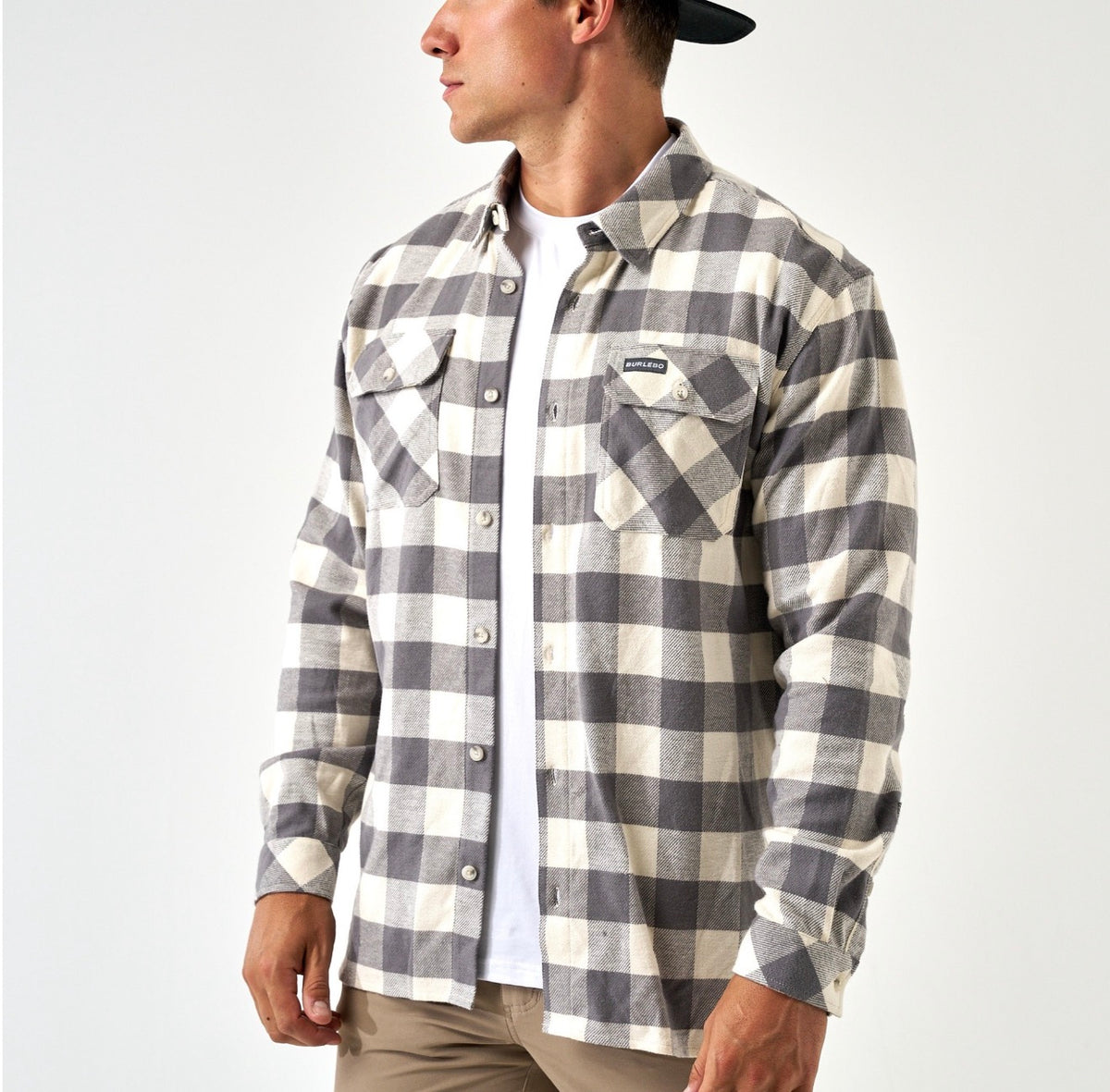 Grey Buffalo Flannel Shirt