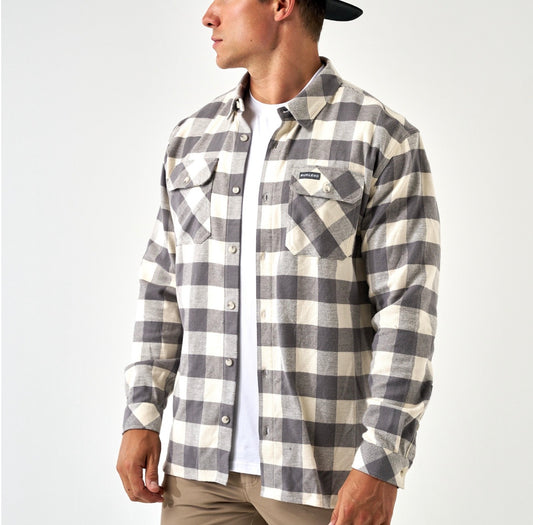 Grey Buffalo Flannel Shirt