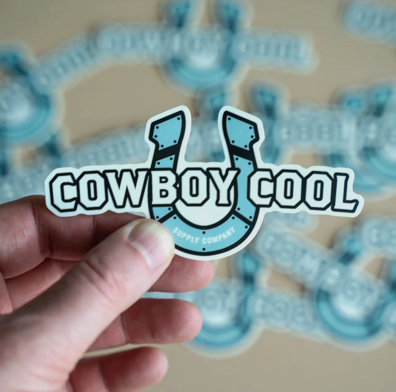 Cowboy Cool Sticker