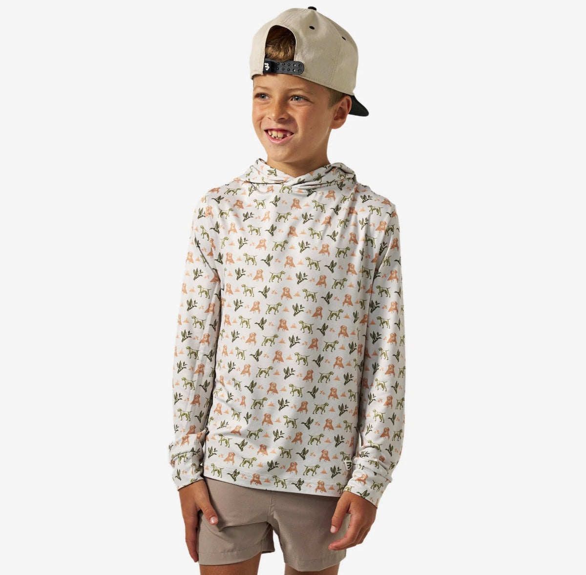 Kids Mallard Duck Dog Hoodie x Burlebo