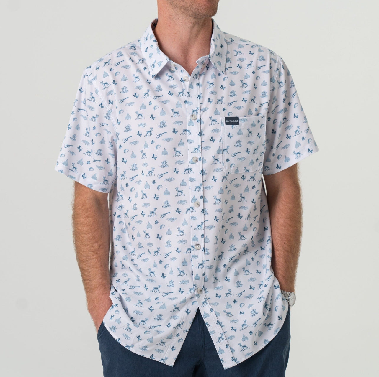 Lone Star State Button Up