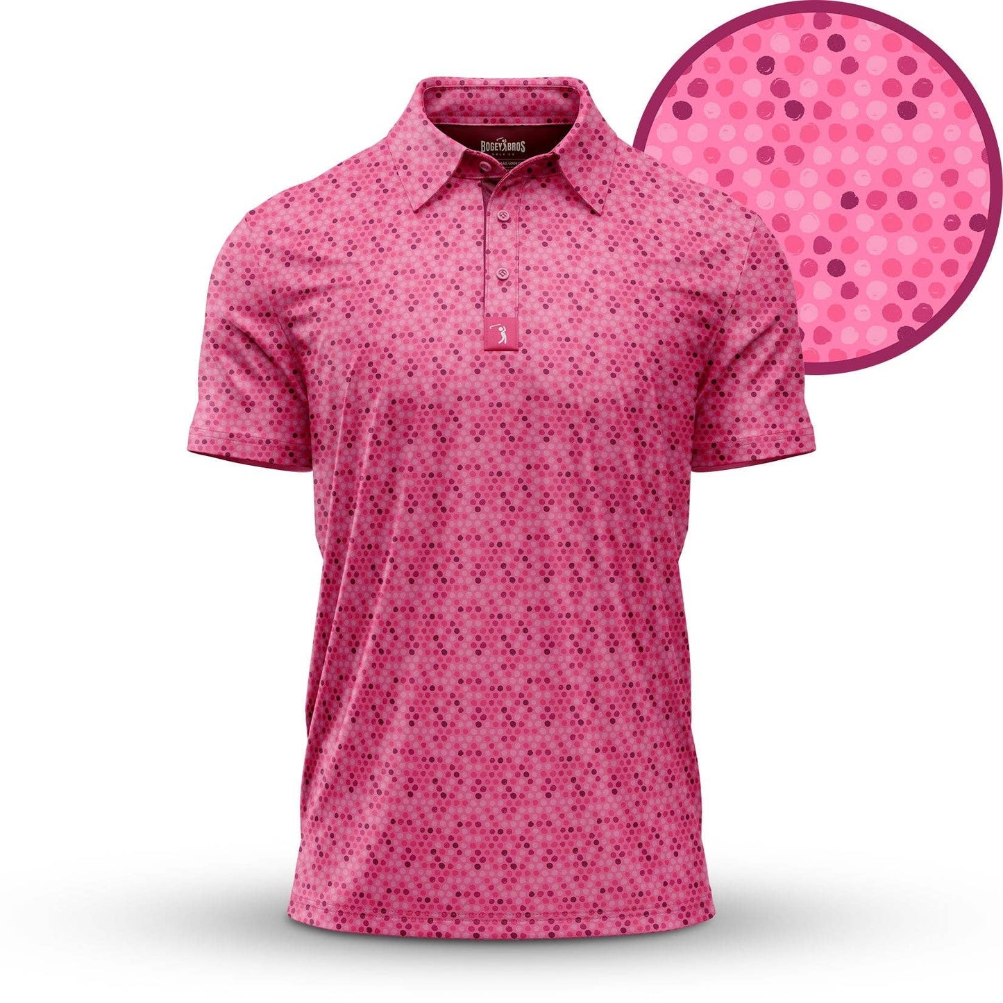 Dots-Pink-Polo