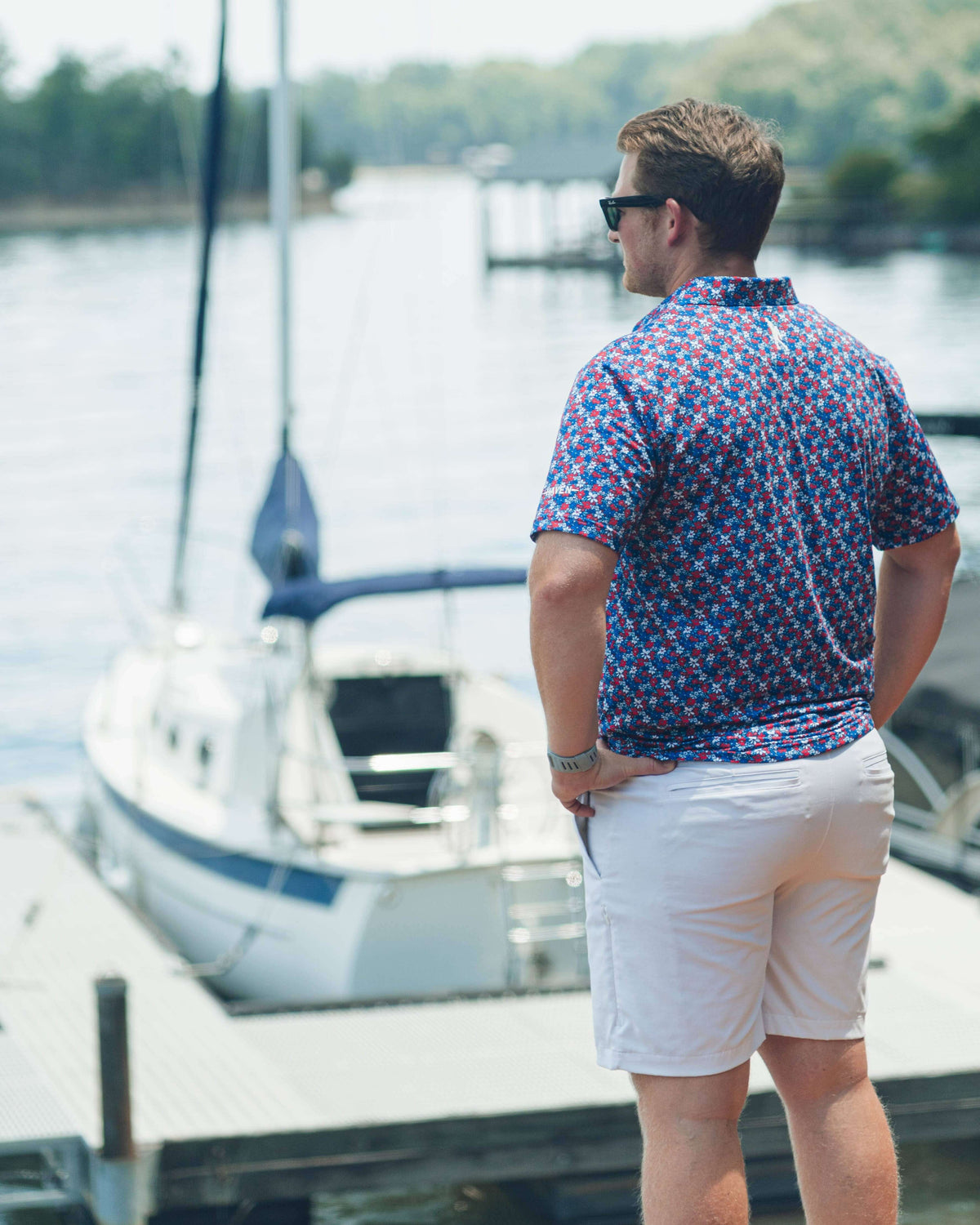 Red White & Bloom - Polo