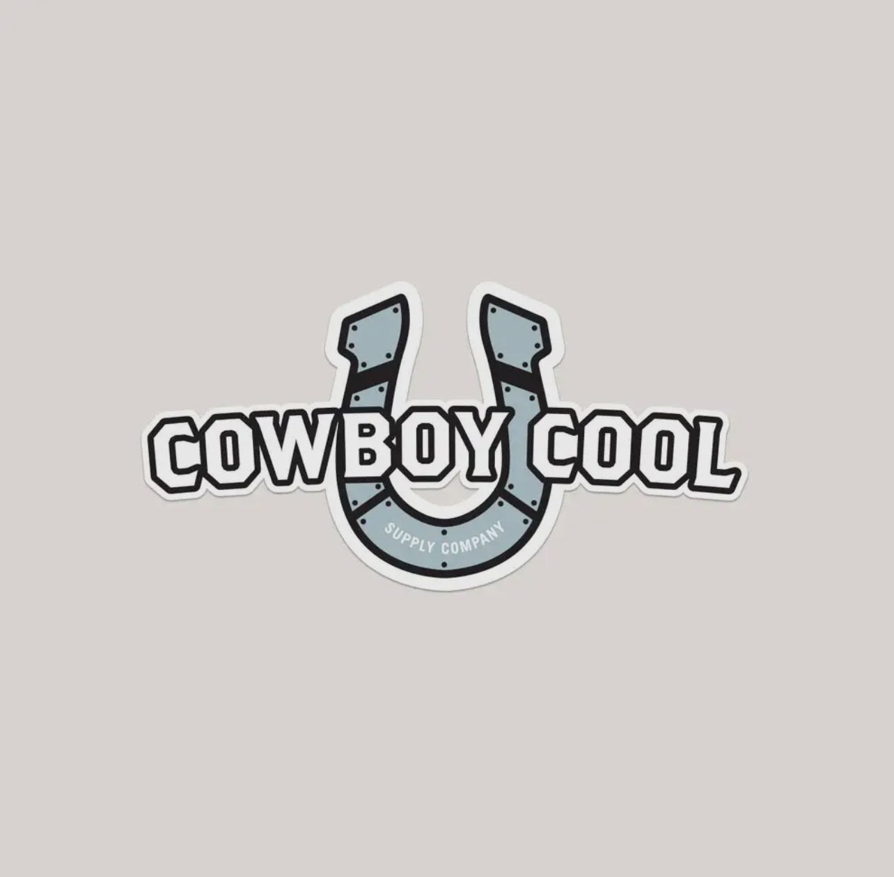 Cowboy Cool Sticker