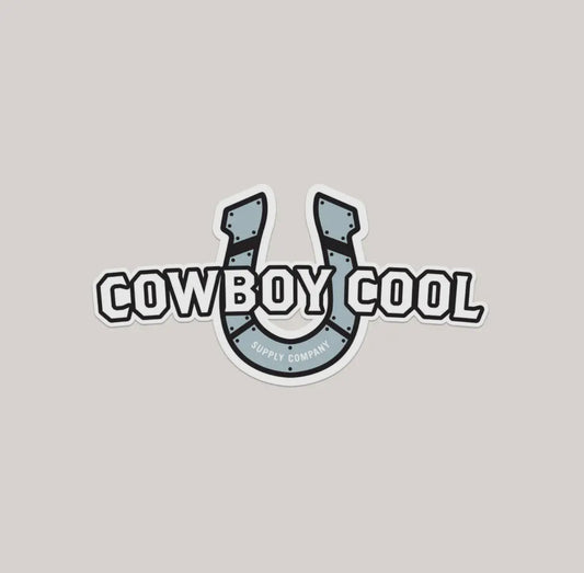 Cowboy Cool Sticker