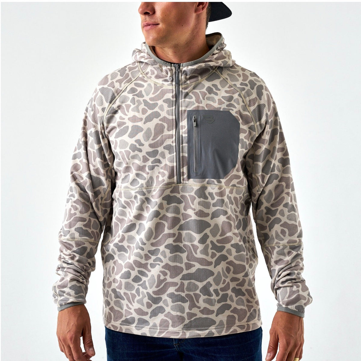 Blaze Tech 1/4 Zip-Classic Deer Camo