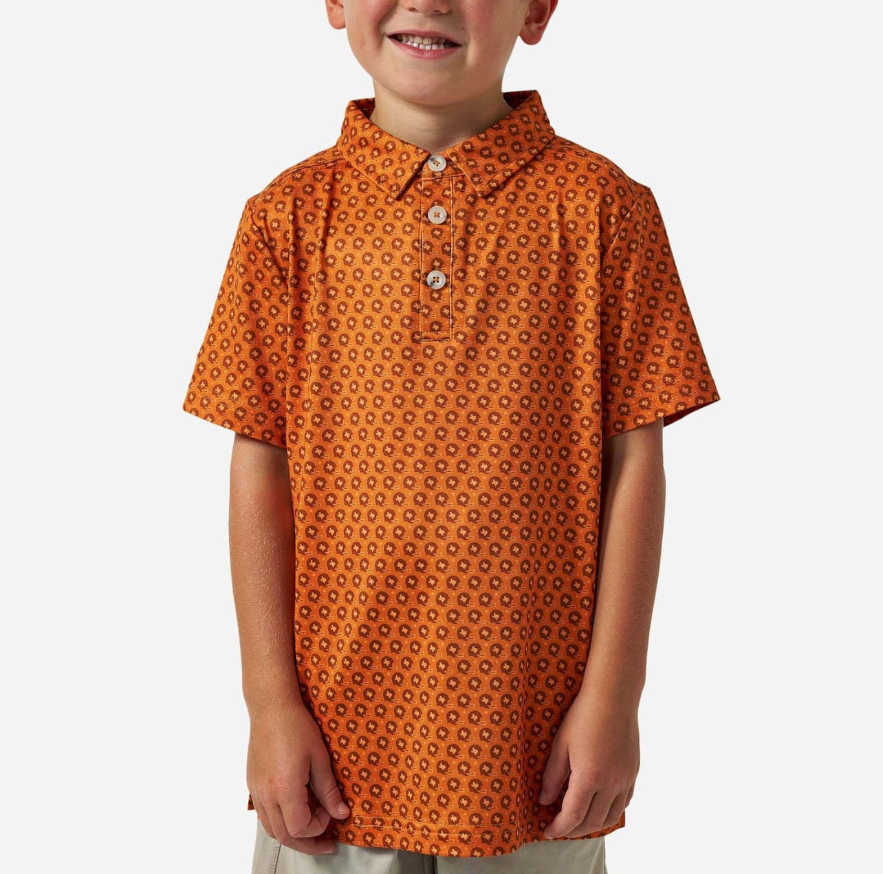 Vintage Helmets Polo-Youth-Orange