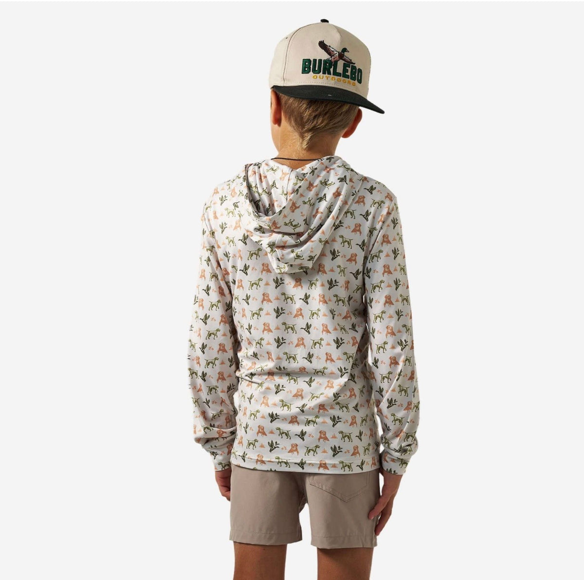 Kids Mallard Duck Dog Hoodie x Burlebo