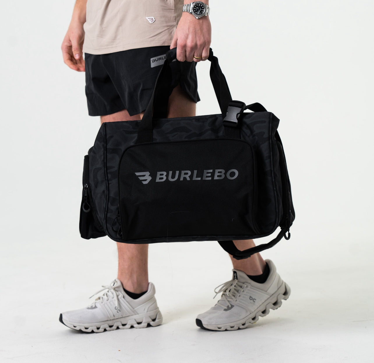 Black Camo Cooler Bag x Burlebo