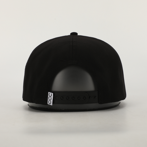 Cowboy Golfer Roped Hat-Black