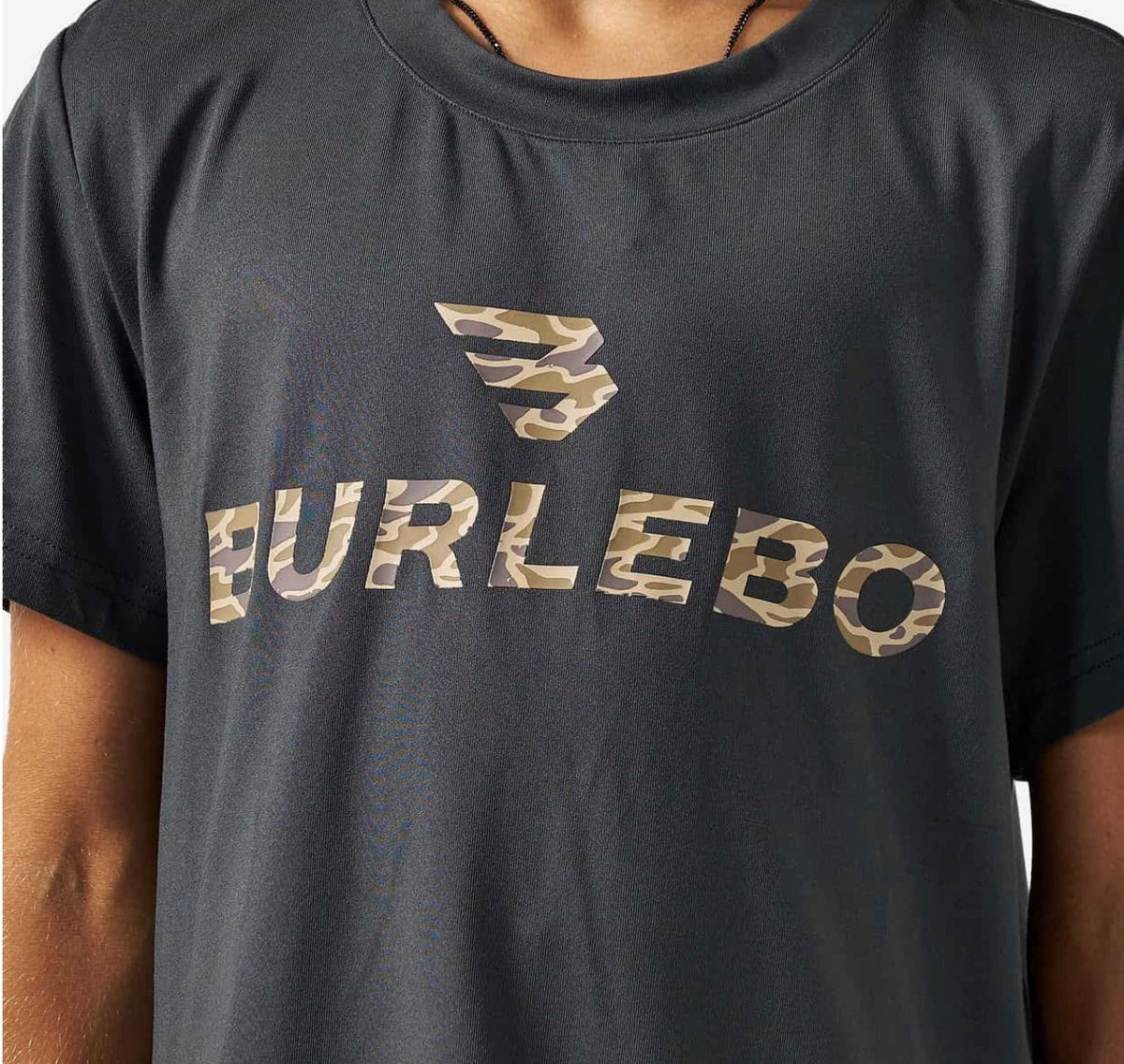 Burlebo Performance Logo Tee-Youth