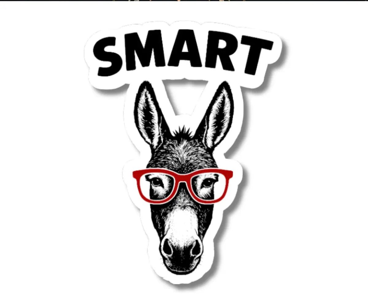 Smart A$$ Sticker