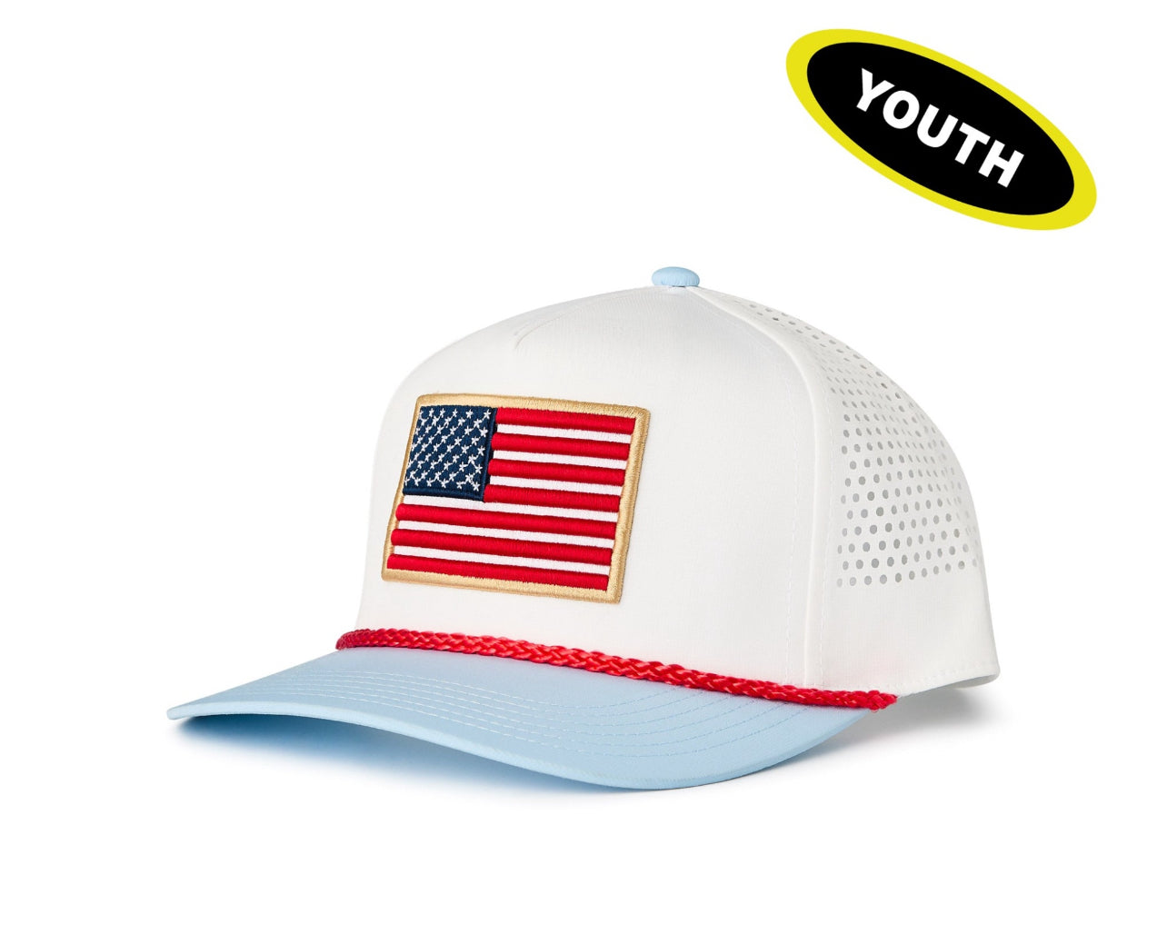 Kids Old Glory Snapback Cap x Burlebo