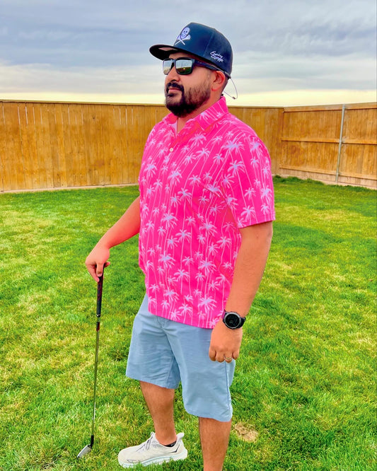 Pink Palms Polo x Sunday Swagger