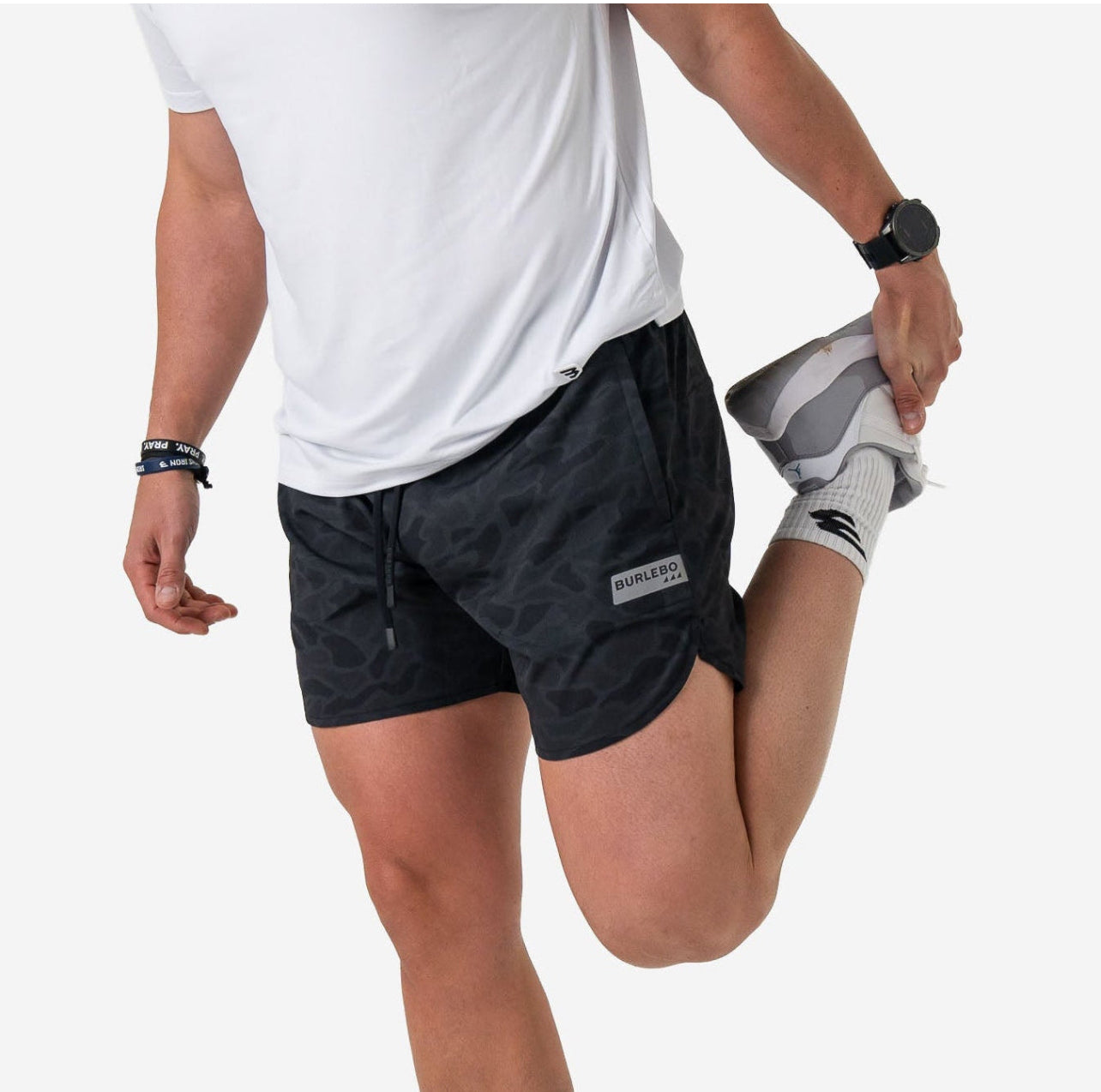 Training Shorts Black Camo x Burlebo