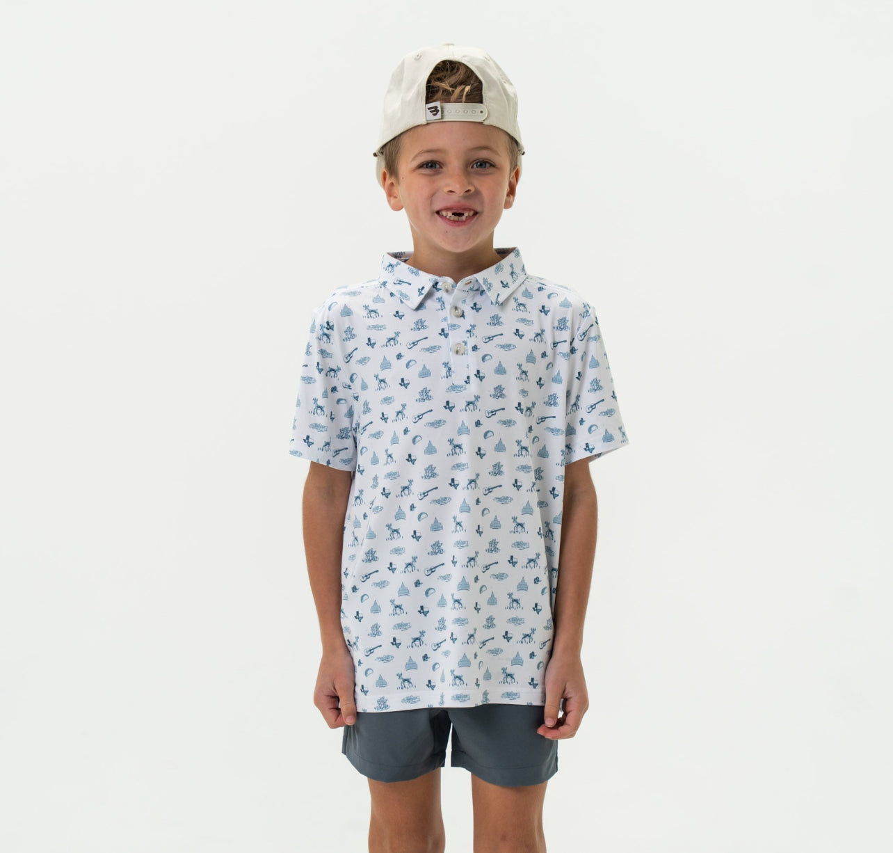 Lone Star State Kids Polo x Burlebo