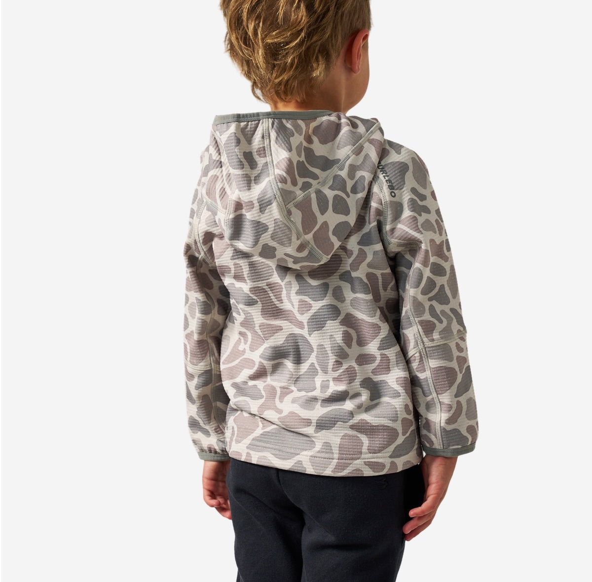 Youth Blaze Tech 1/4 Zip-Classic Deer Camo