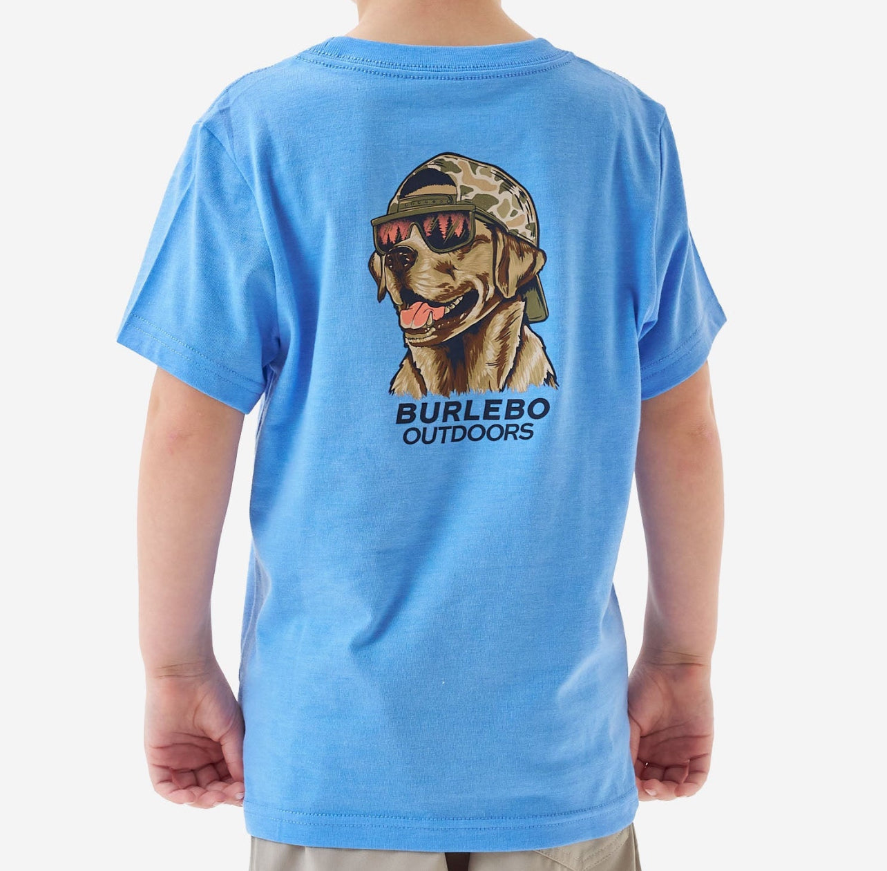 Kids Camo Dog Tee x Burlebo