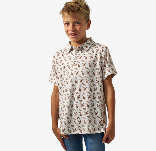 Mallards Flying In Polo-Youth