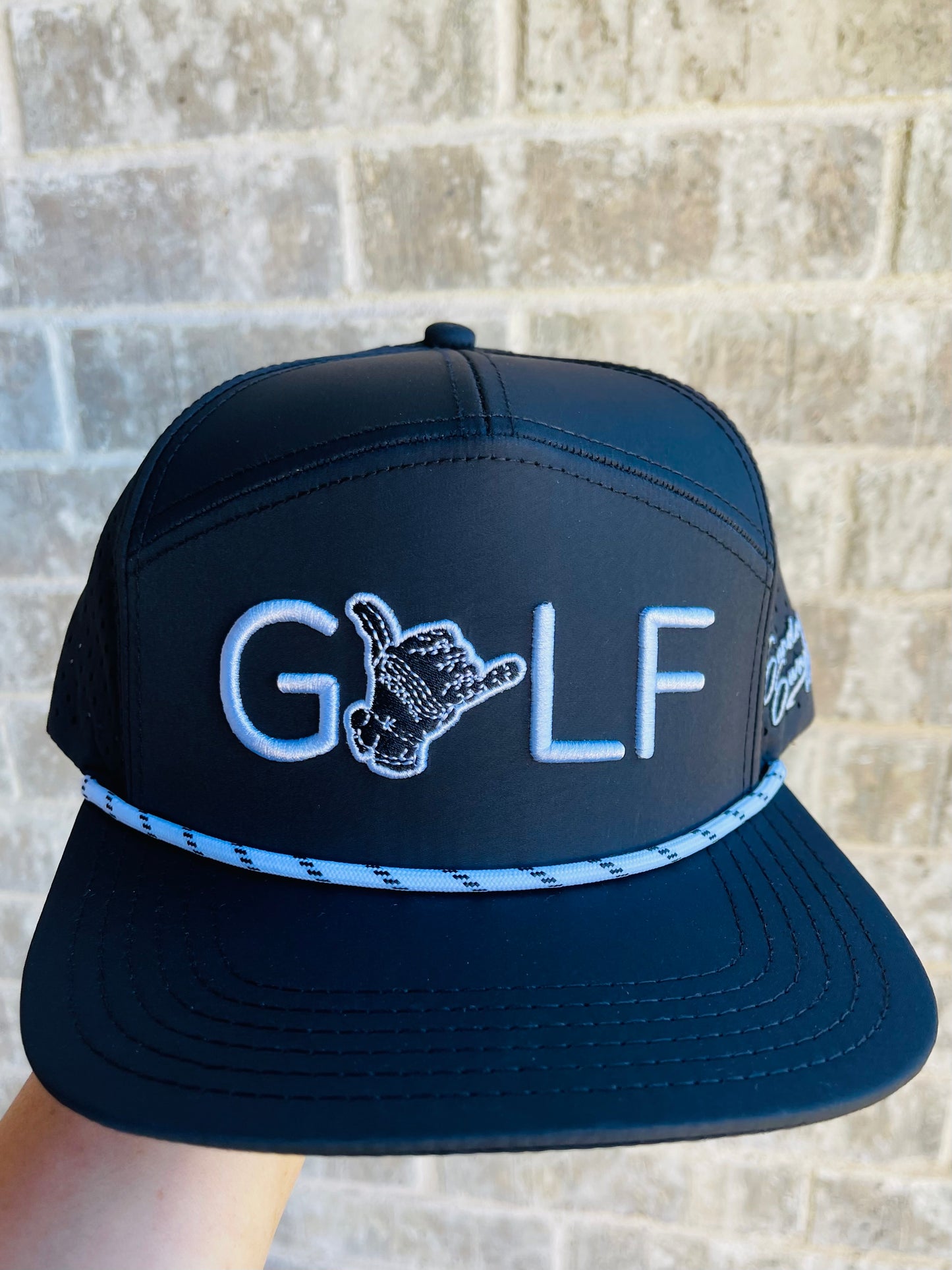 Black Golf Snapback x Sunday Swagger