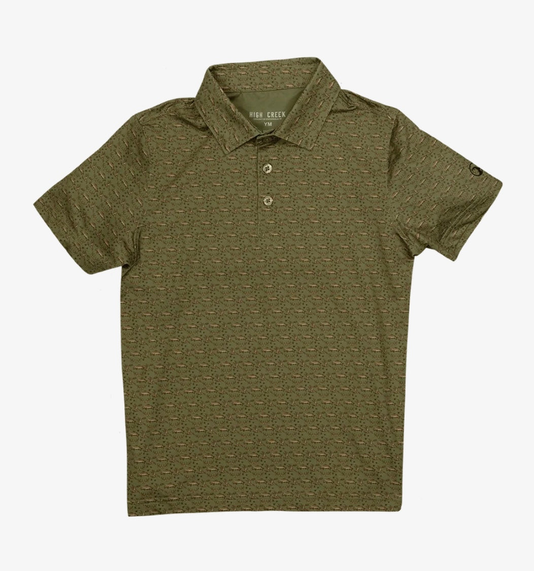 Youth-Huntin Fishin Polo