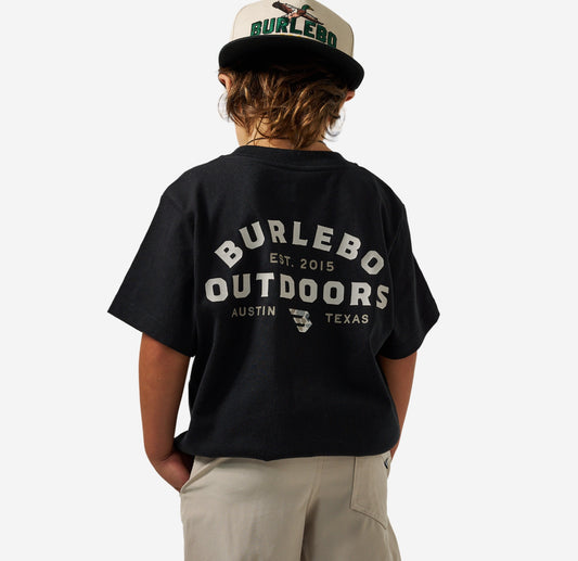 Burlebo Outdoors Logo Tee-Youth