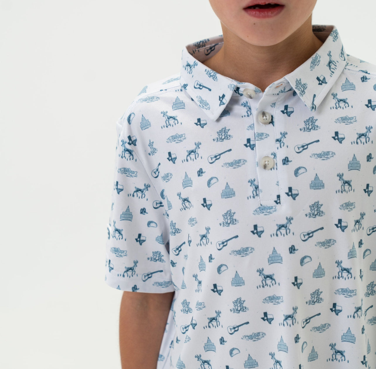 Lone Star State Kids Polo x Burlebo