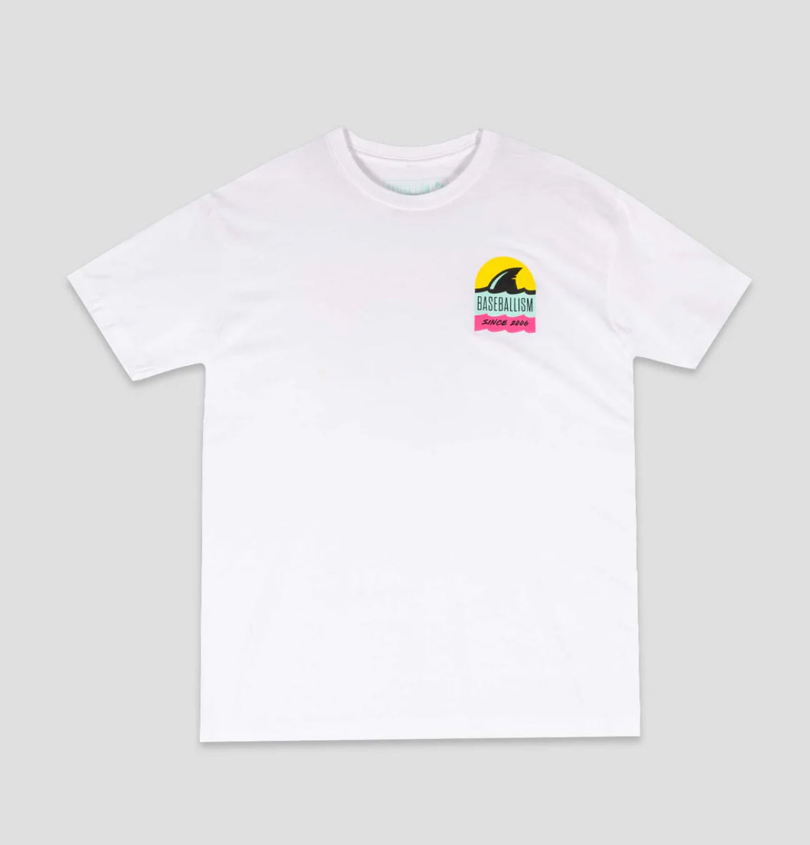 Shark Attack T-Shirt-White- Youth