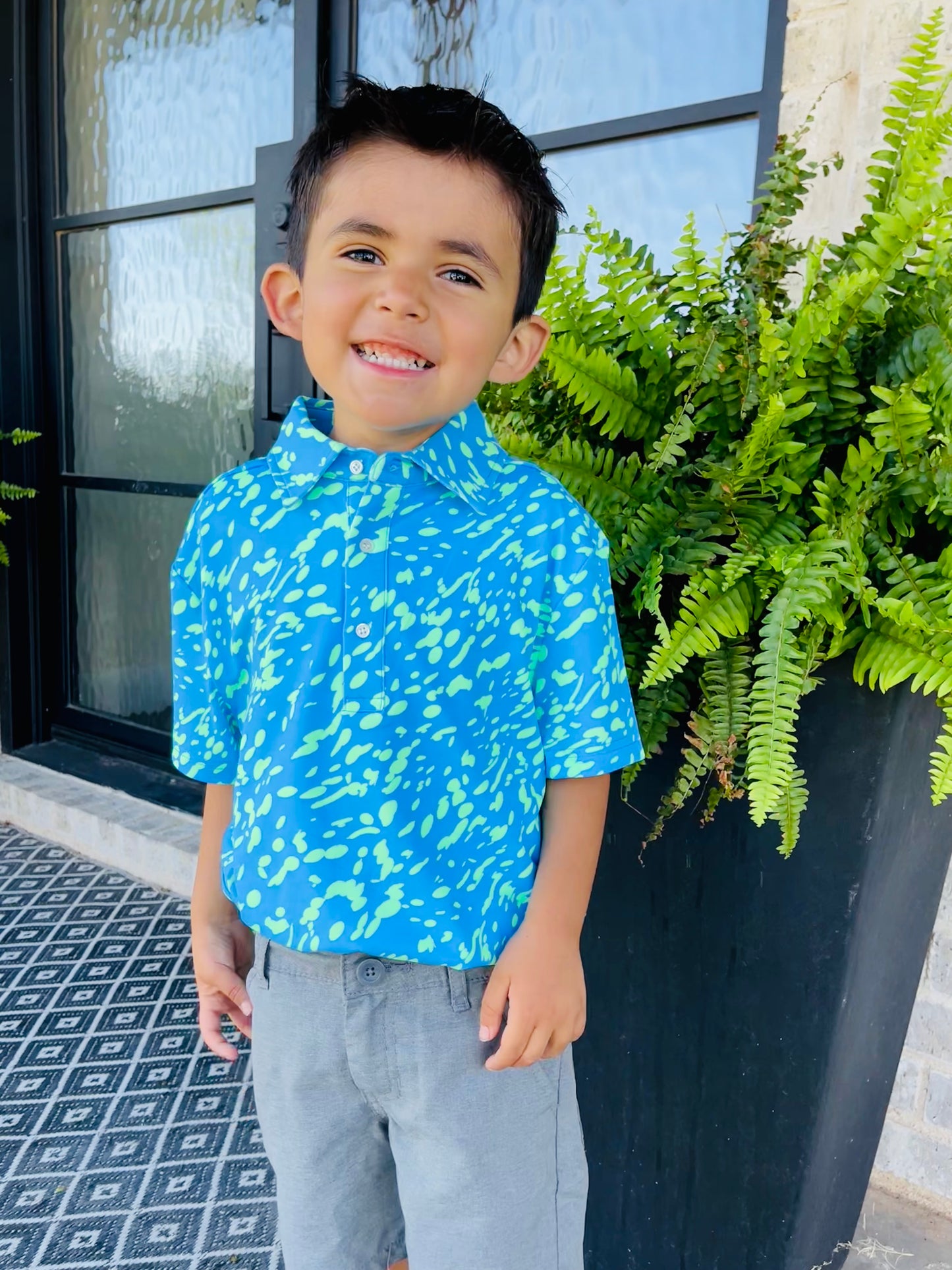 Kids-Azure Polo x Sunday Swagger
