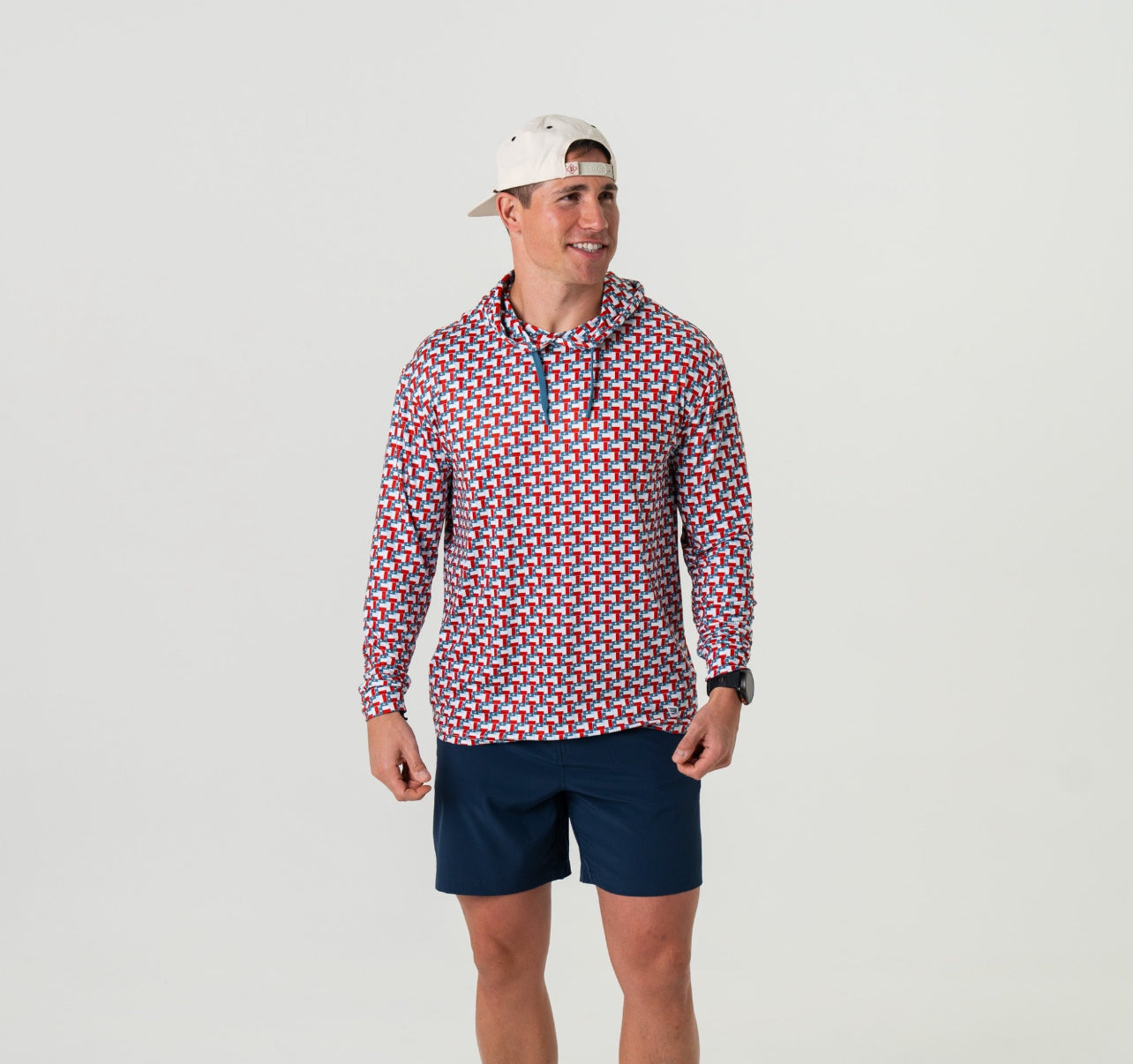 Texas Flag Performance Hoodie x Burlebo