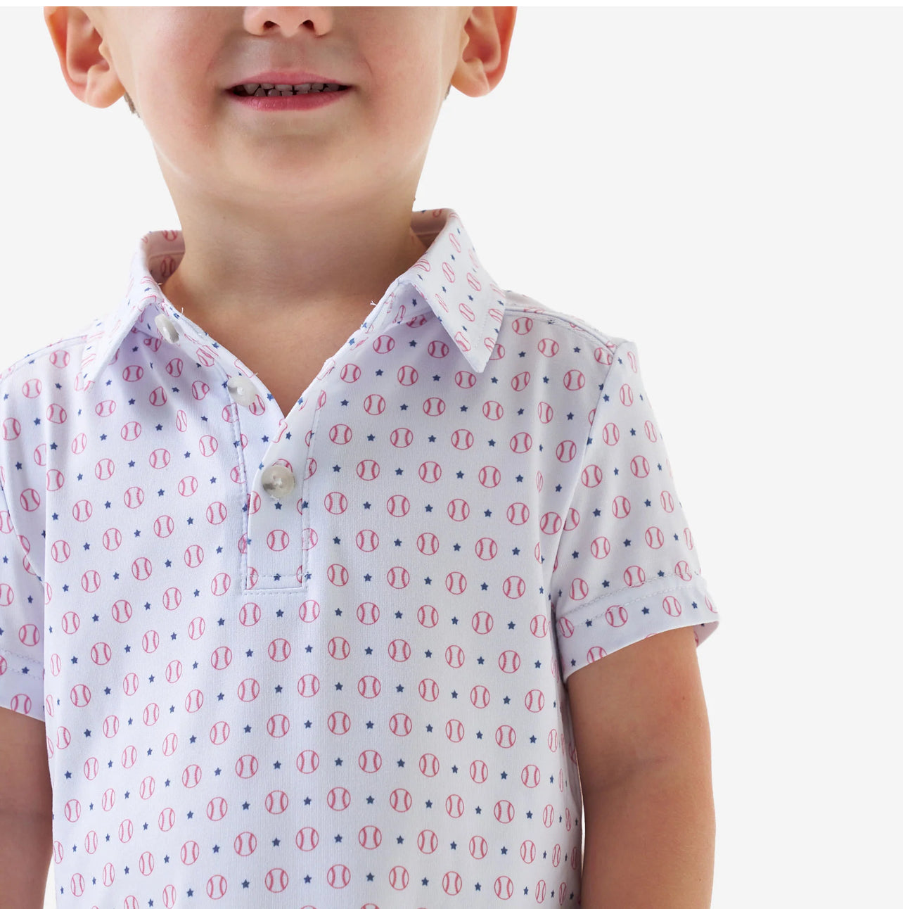 Kids Baseball Polo x Burlebo