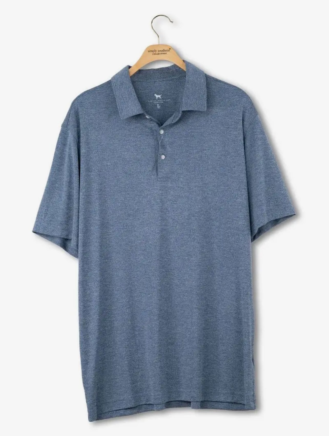 Polo-Heather Blue