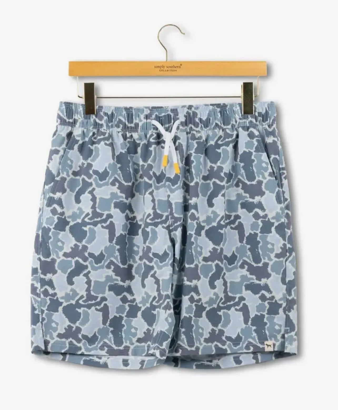 Blue Camo Swim Short