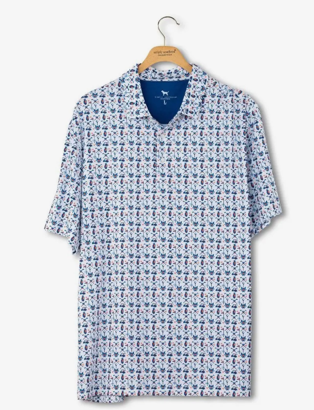 Kids Golf Patriot Polo