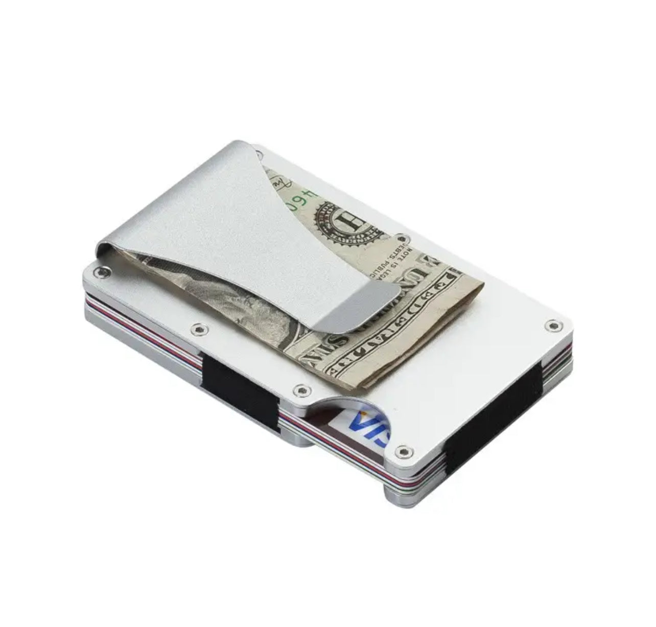 Aluminum Slim Wallet-Clip