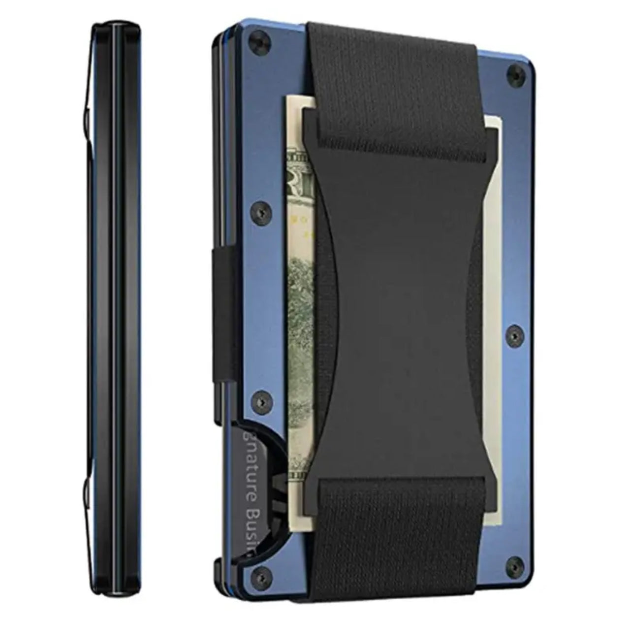 Aluminum Slim Wallet-Band