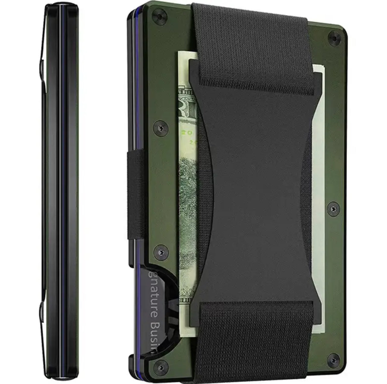 Aluminum Slim Wallet-Band